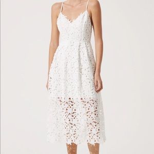 White Astr dress